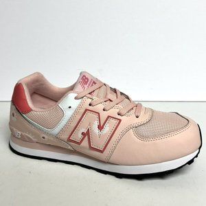 New Balance Girls 574v1 Sneaker Pink Size 5.5 M Big Kid